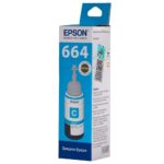 Epson Cyan 70Ml Ink Bottle T6642 - 664