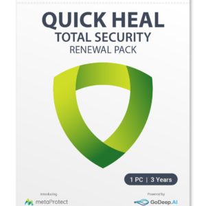Quick Heal - Total Security 1 User 3 Year Renewal