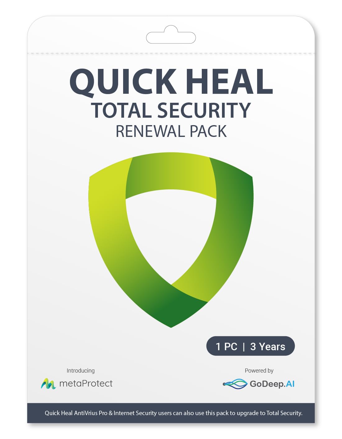 Quick Heal – Total Security 1 User 3 Year Renewal