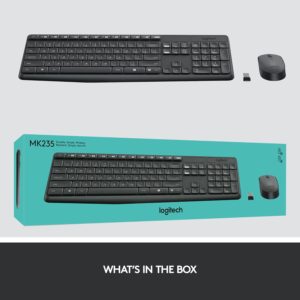 Logitech Keyboard & Mouse Combo Wireless MK235